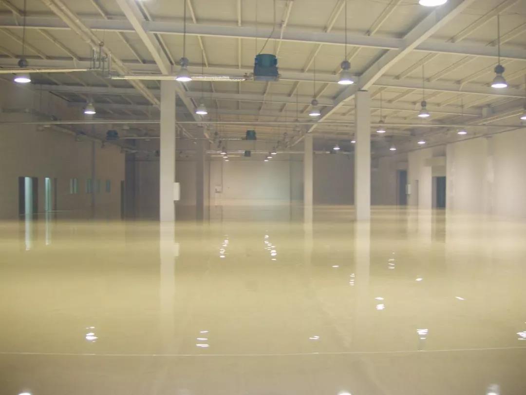 Construction process of water-based polyurethane floor paint