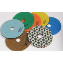 Triangle Dry Polishing Pads