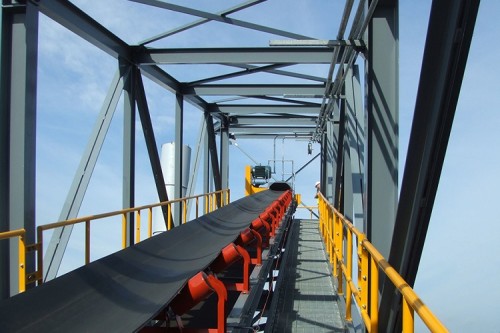 DTII （A） نوع ناقل الحزام الثابت المستخدم في التعدين والمناجم والفحم ومحطة الطاقة ومواد البناء