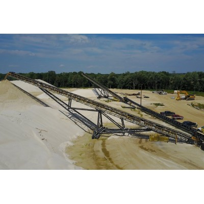 Mobile Design  Stacking Belt conveyors China brand for stockpiling solution