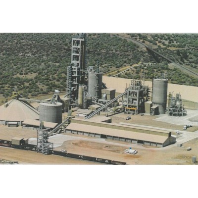 Belt conveyors system used for raw material handling in cement processing plant