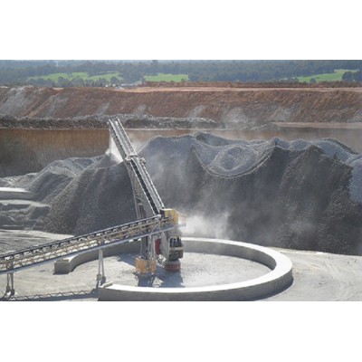 KY Series Mobile Radial Telescopic Belt Conveyor for Stockpiling Bulk Materials