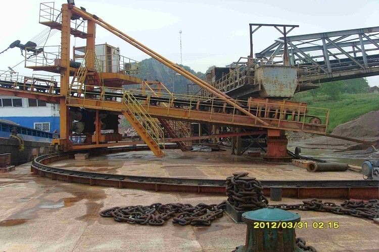 barge loading conveyor