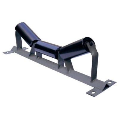 Flat idlers used for belt conveyor return part