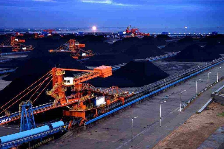 raw coal stacking conveyor