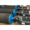 Belt conveyor drive pulley with rubber or ceramic lagging