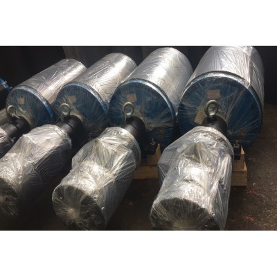 Different size Return Pulley used for belt conveyor tail part