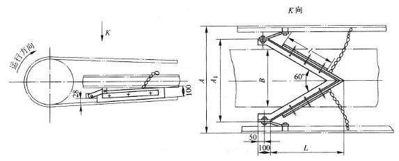 belt cleaner drawing