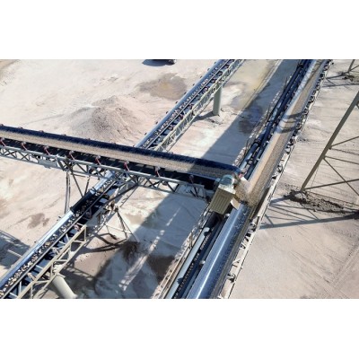 DTII Type Fixed Belt Conveyor used in metallurgy, mines, coal, power station, building materials