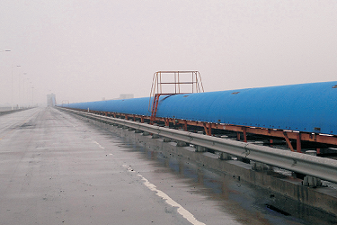 DTII Type Fixed Belt Conveyor used in metallurgy, mines, coal, power station, building materials
