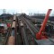 Bulk raw coal conveying system for storage and port loading