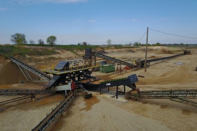 Mobile Conveyor Used for Stone Crushing Quarry