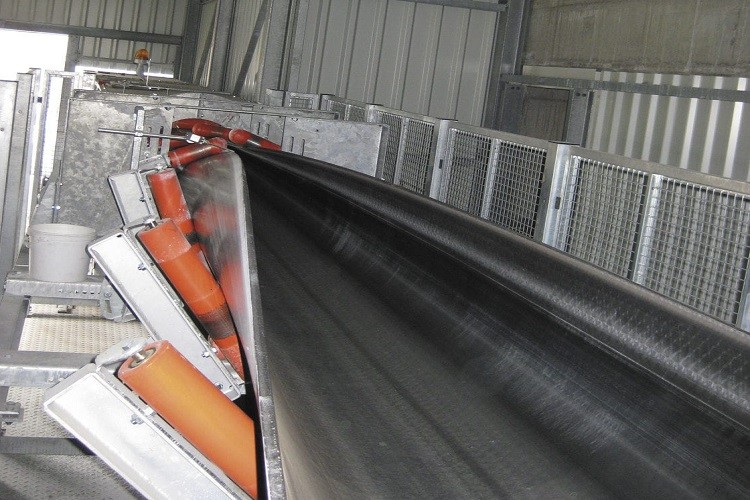 Pipe belt conveyor