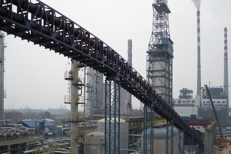 North heavy industry super long distance high temperature bulk material conveying technology has made a major scientific and technological breakthrough