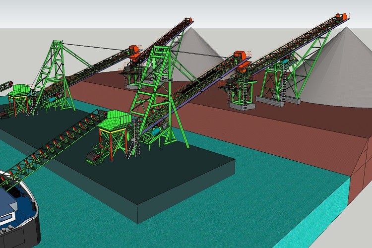 How to design Belt conveyor head funnel