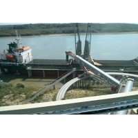 Fabricante de China del transportador de correa móvil radial de las rocas del carbón de la grava de KY SKE