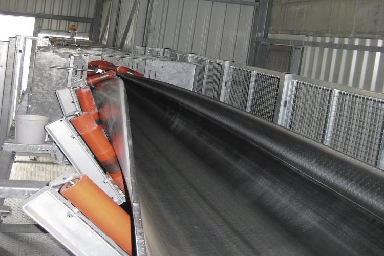 tubular pipe belt conveyor