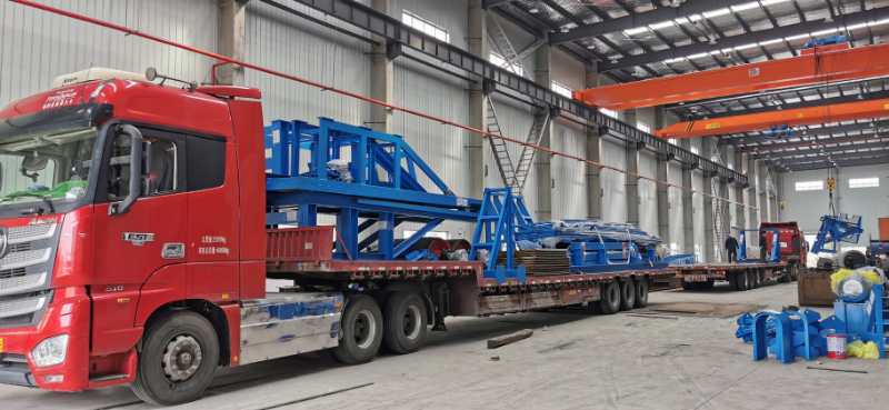 Some more port reclaim barge loading belt conveyors have been ready for delivery