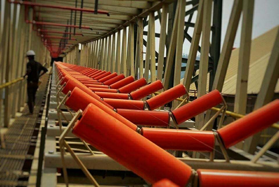 belt conveyor installation