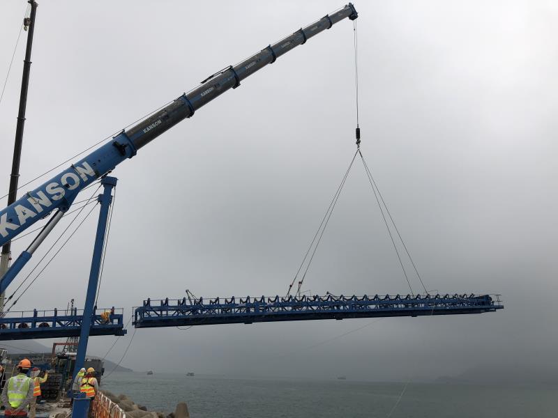 SKE belt conveyor in Hongkong