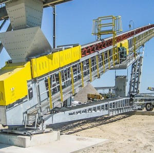 Stacker Conveyor Equipment Radial Stacking Belt Conveyor for Power Plants and Mining Industry