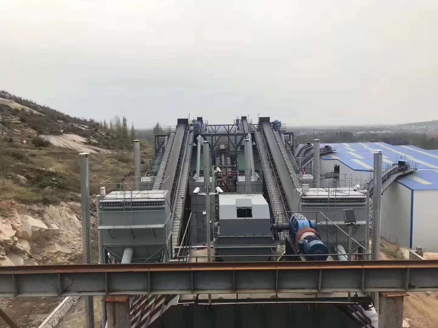 belt conveyor for stone crushing plant