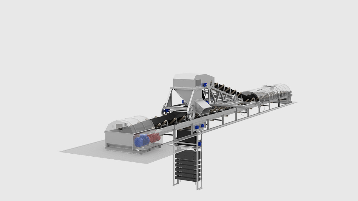 belt conveyor heavy-weight take-up design