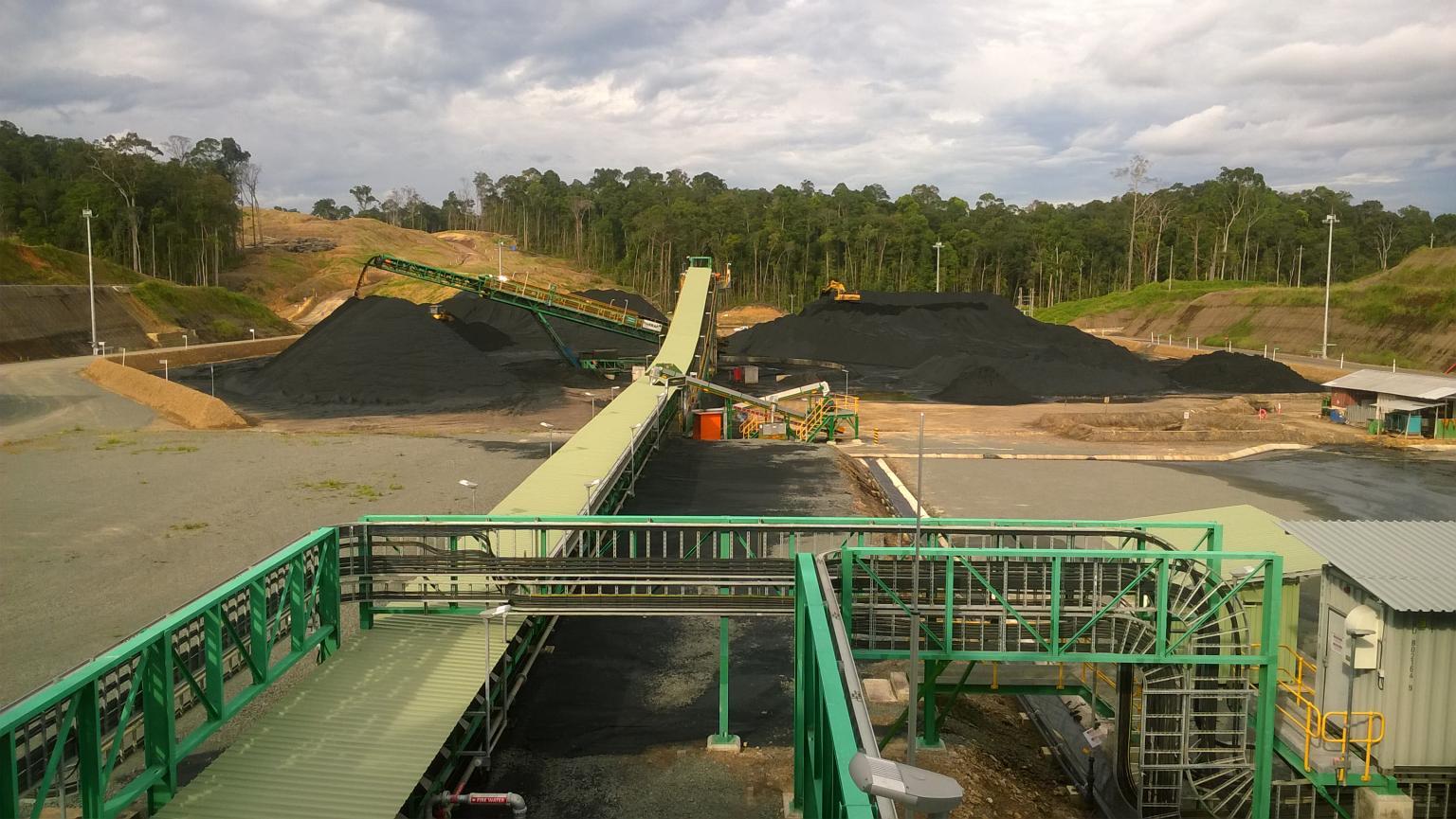 Belt conveyors for mining industry