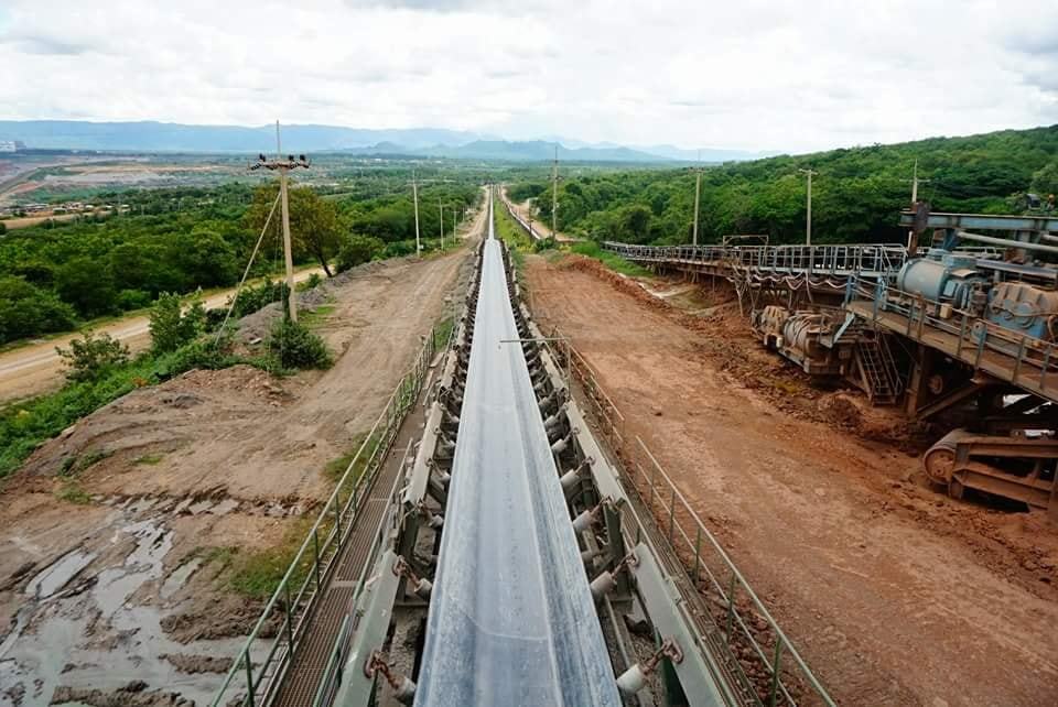 long distance overland belt conveyor