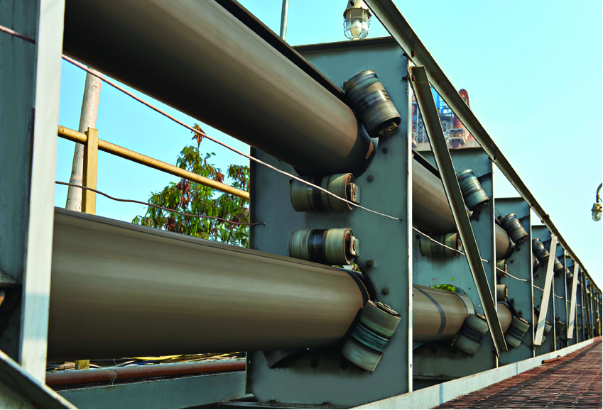 Tubular pipe belt conveyor supplier