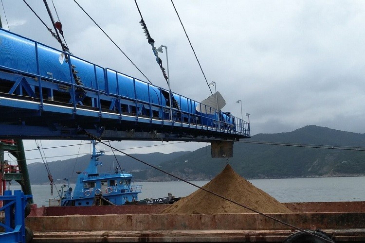 Transportador de correa de tracción de cable de acero China