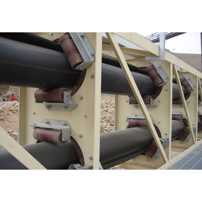 KP Long Distance Tube Type Pipe Belt Conveyor for Conveying Bulk Materials