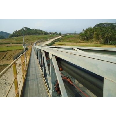 Ce Certificate Heavy Loading Pipe Belt Conveyor for Mining Coal Power Plant