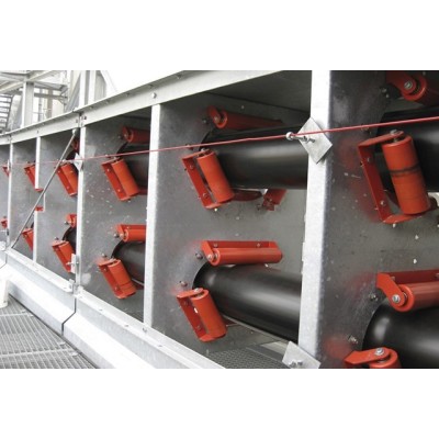 Leading Supplier Pipe Belt Conveyor System for Bulk Material Handling