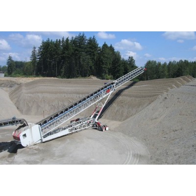Large Conveying Systems Mobile Belt Conveyor with High Work Efficiency, Safe and Reliable Use