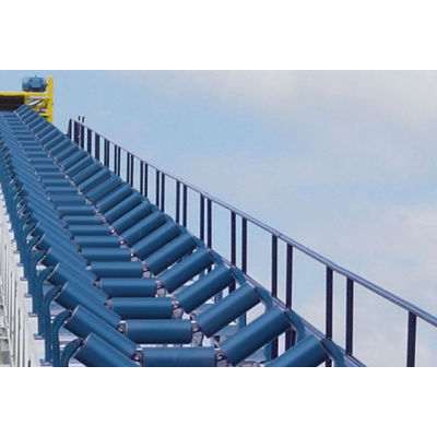 Belt Conveyor Carrying Idler or industries of Mining, Steel mill, Cement Plant, Power Plant