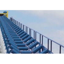 Belt Conveyor Carrying Idler or industries of Mining, Steel mill, Cement Plant, Power Plant