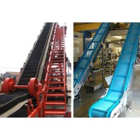 KS Large Conveying Capacity Inclined Corrugated Sidewall Belt Conveyor