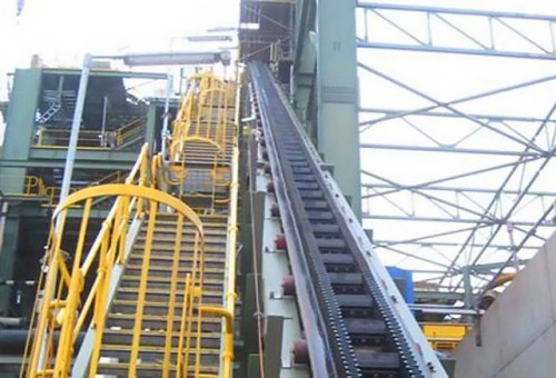 KS Large Conveying Capacity Inclined Corrugated Sidewall Belt Conveyor