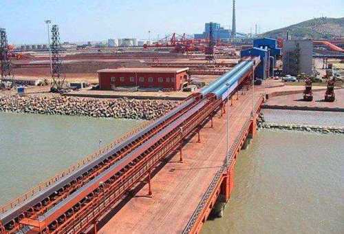 Large Carrying Capacity DTⅡ Type Belt Conveyor used in Mining, Port, Thermal Power Station