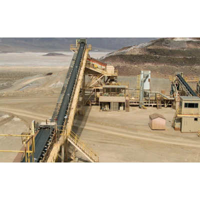 Overland Belt Conveyor System for Trona Mining Ore Processing Plant