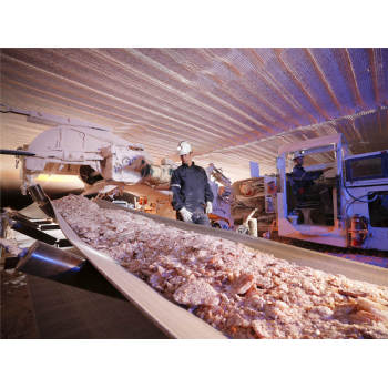 Complete Potash Mining Conveyor System for Material Processing Plant