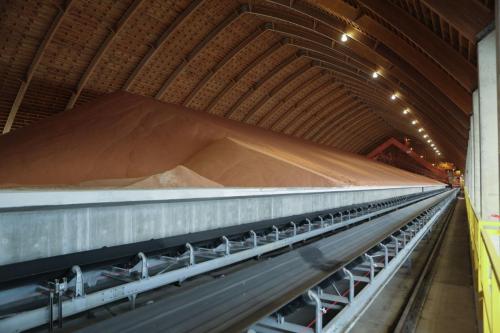 Complete Potash Mining Conveyor System for Material Processing Plant