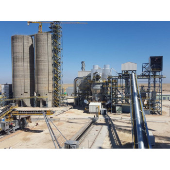 Belt Conveyor In Cement Plant for Conveying Raw Material and Cement Clinker