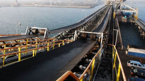 Professional Ship Loading Belt Conveyor Systems in Port and In-land Terminal