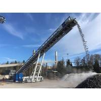 Heavy Duty Belt Conveyor Systems for Rock Coal Mineral Processing Plant