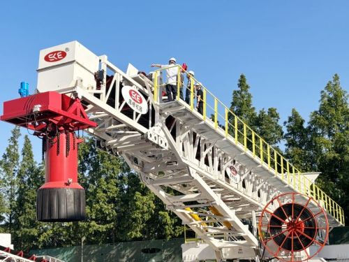 Portable Radial Stacking Belt Conveyor for Aggregate Transportation