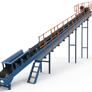 SKE standardized design belt conveyors for mineral ore crushing project