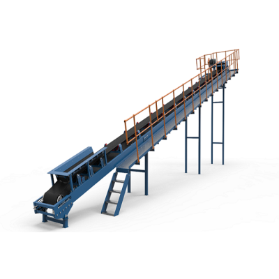 SKE standardized design belt conveyors for mineral ore crushing project