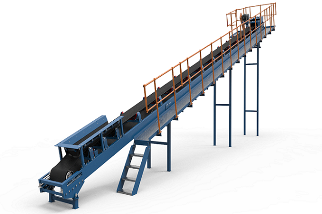 standard design belt conveyor